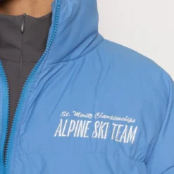 The Slopes Puffer Jacket - Azure -Stylo Craze Sales Store 001a4e5fa9ba4dd884830e245e03b4db
