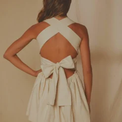 European Towns Linen Mini Dress - Oatmeal -Stylo Craze Sales Store 00e00d8e102a4898b9c383cbec0c386e scaled