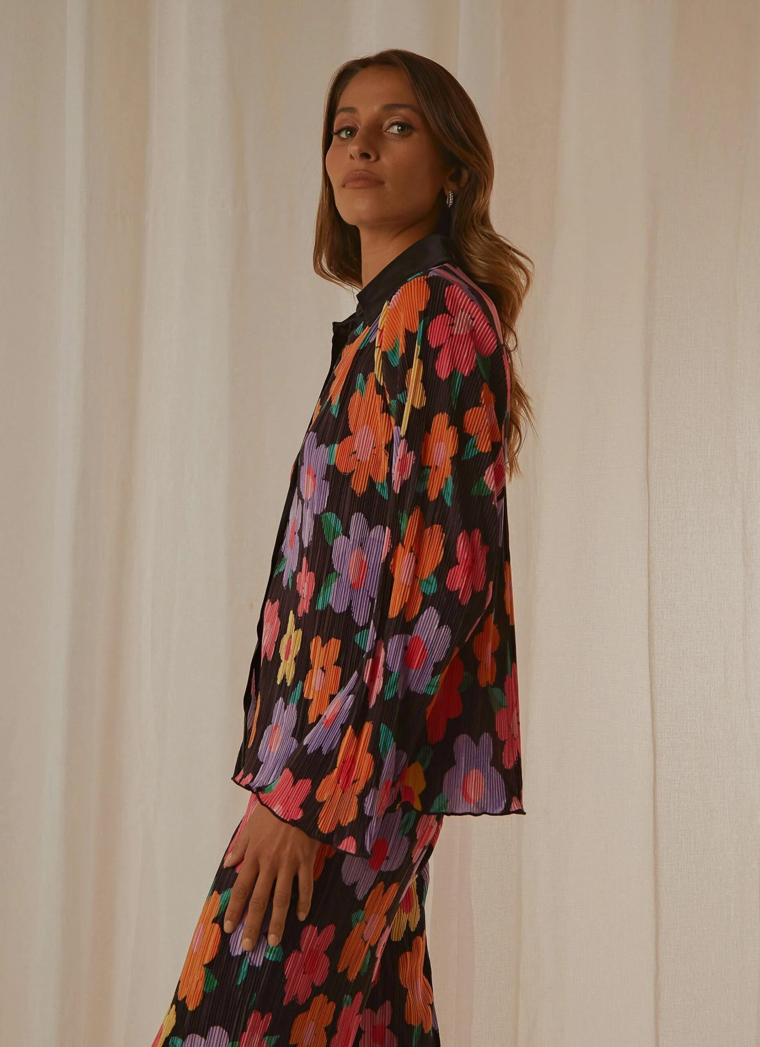 Wine Dates Shirt - Noir Bloom 5 Wine Dates Shirt - Noir Bloom - Image 5