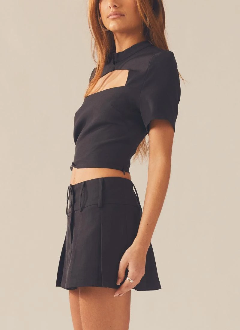 London Electric Top - Charcoal 4 London Electric Top - Charcoal - Image 4