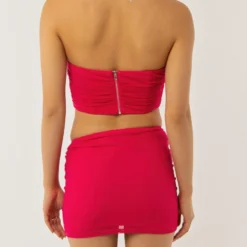 Hattie Mesh Mini Skirt - Magenta -Stylo Craze Sales Store 0a90d8baaf684e44b076f67e1e2bd4e3