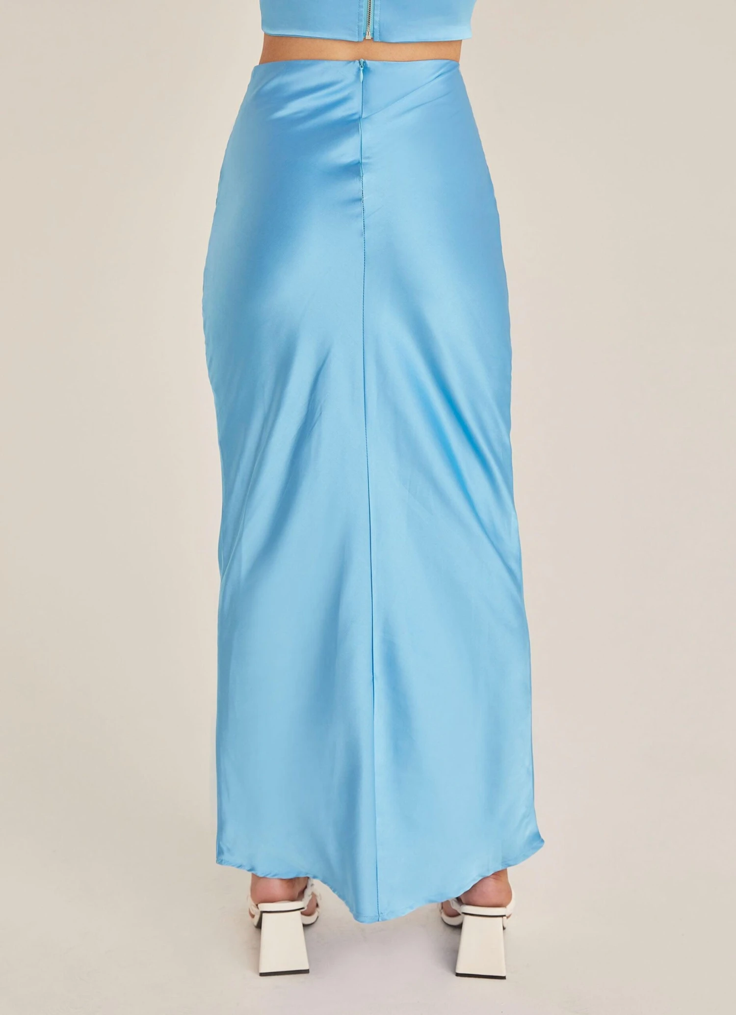 Mondello Maxi Skirt - Azure 6 Mondello Maxi Skirt - Azure - Image 6