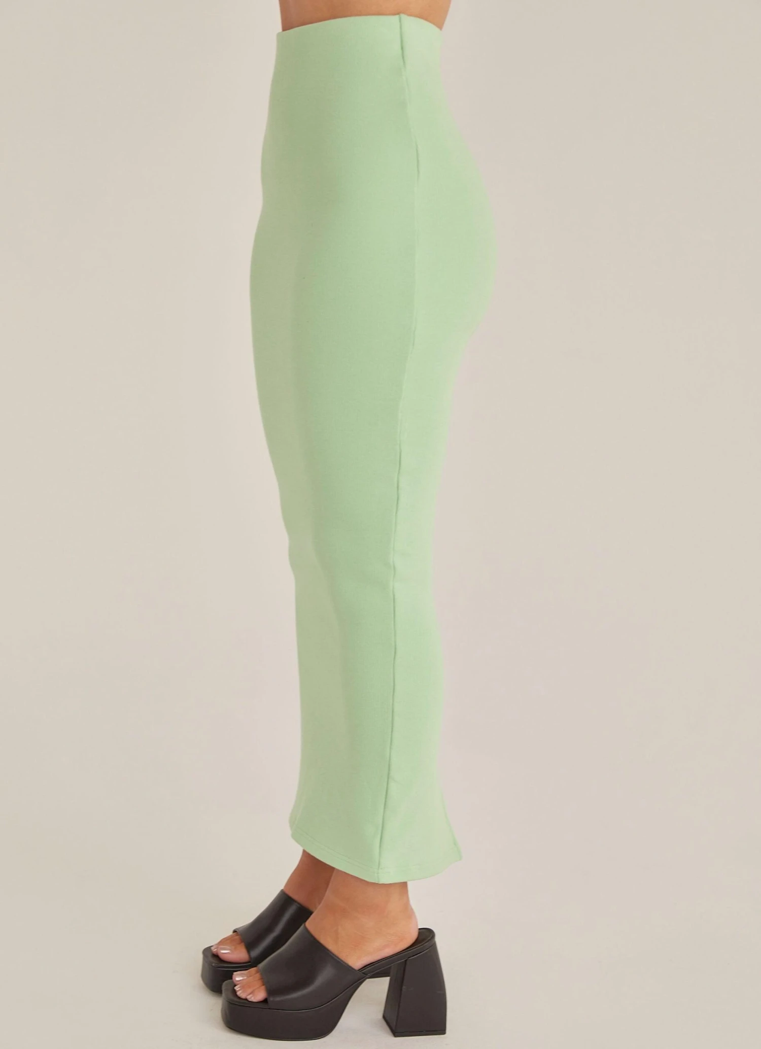 Mementos Maxi Skirt - Sage 5 Mementos Maxi Skirt - Sage - Image 5