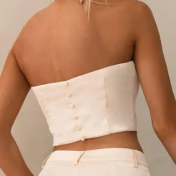 The Real Thing Bustier Top - Pearl -Stylo Craze Sales Store 1000e1ccdb9444a7976ab39605da45b6 scaled