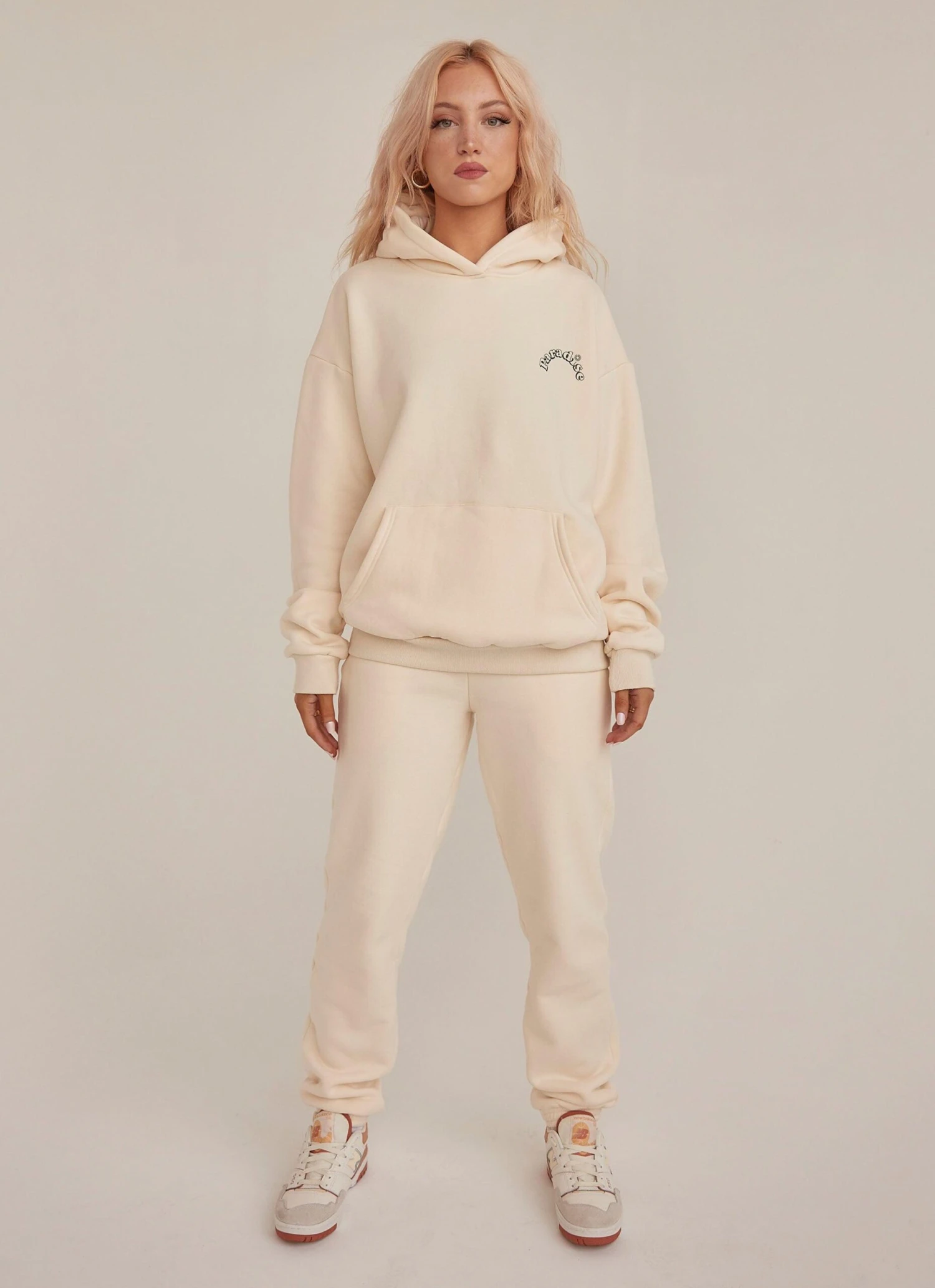 The Everyday Hoodie - Ivory 5 The Everyday Hoodie - Ivory - Image 5