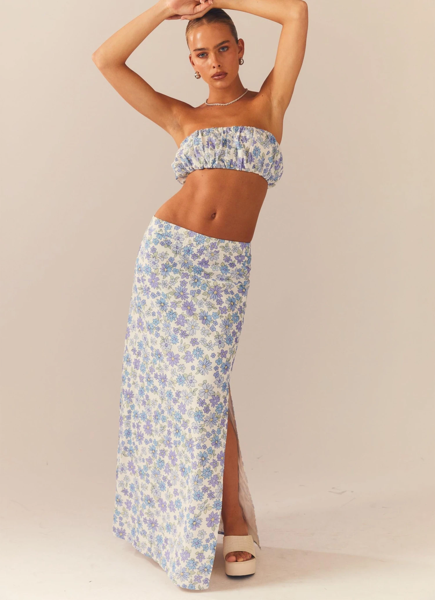 Frolicking In The Forest Maxi Skirt - Daisy Chain 4 Frolicking In The Forest Maxi Skirt - Daisy Chain - Image 4