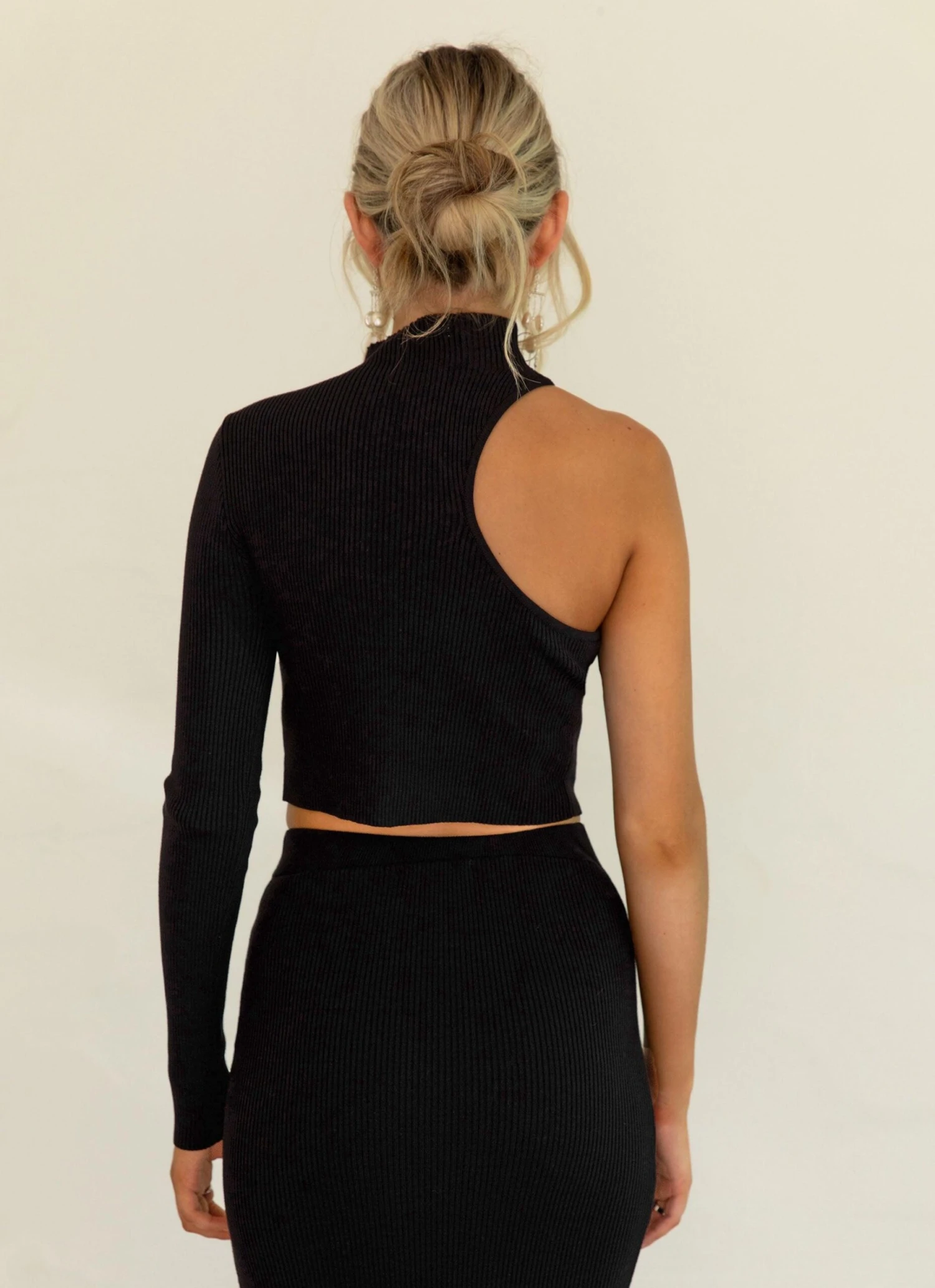 Toxic Dream Knit Top - Raven 2 Toxic Dream Knit Top - Raven - Image 2