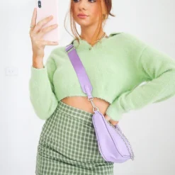 Peppin Skirt - Green Check