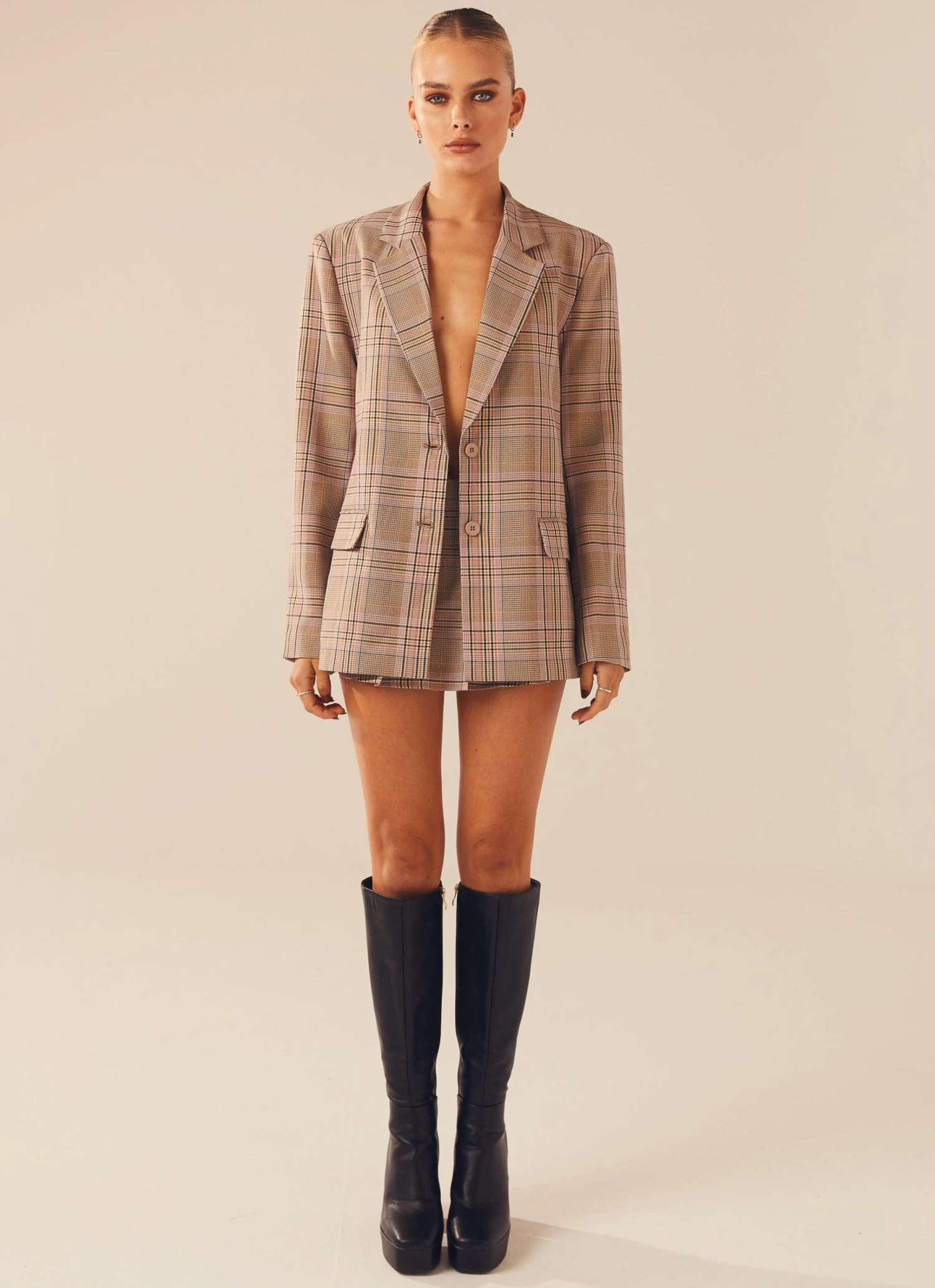 Maggie Blazer - Rose Beige 5 Maggie Blazer - Rose Beige - Image 5