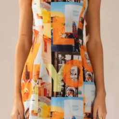 Skyscrapers Bustier Mini Dress - PM Flim Graphic -Stylo Craze Sales Store 280cac38981d47ebadf8541b7b37aae2