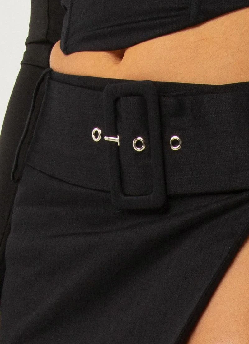 Cosmos Mini Skirt - Black 6 Cosmos Mini Skirt - Black - Image 6