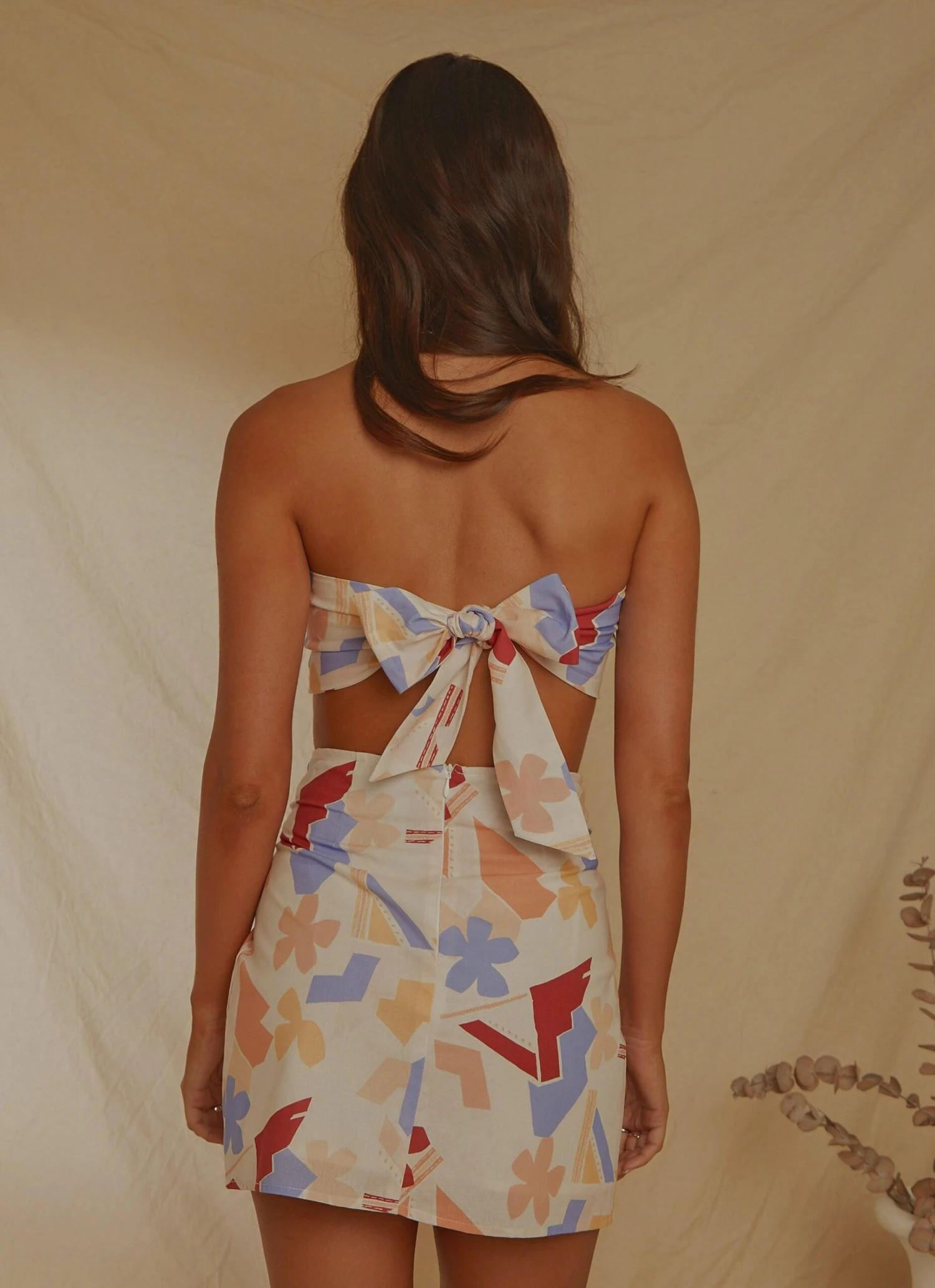 Sandy Days Crop Top - Abstract Resort 6 Sandy Days Crop Top - Abstract Resort - Image 6