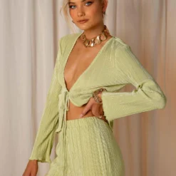 Barcelona Nights Tie Top - Sage -Stylo Craze Sales Store 33ce29eb6f3b4deba97770be199aeca3 scaled