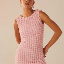 Perfect Day Mini Dress - Pink Crush