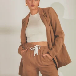 Marvin Blazer - Coffee -Stylo Craze Sales Store 3829113df4334bafb39f37eb668c873a scaled