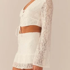 Free & Wild Lace Mini Skirt - Ivory -Stylo Craze Sales Store 3c8723c21d0d4c748c2d04e3c0f77354 scaled