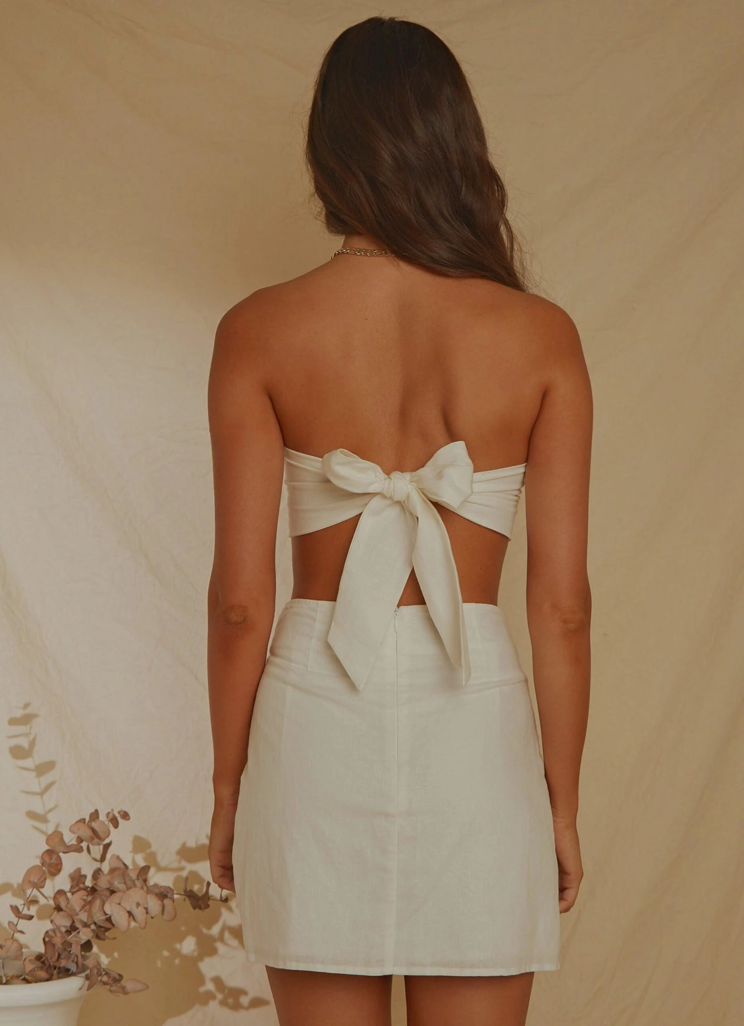 Sandy Days Crop Top - White 6 Sandy Days Crop Top - White - Image 6