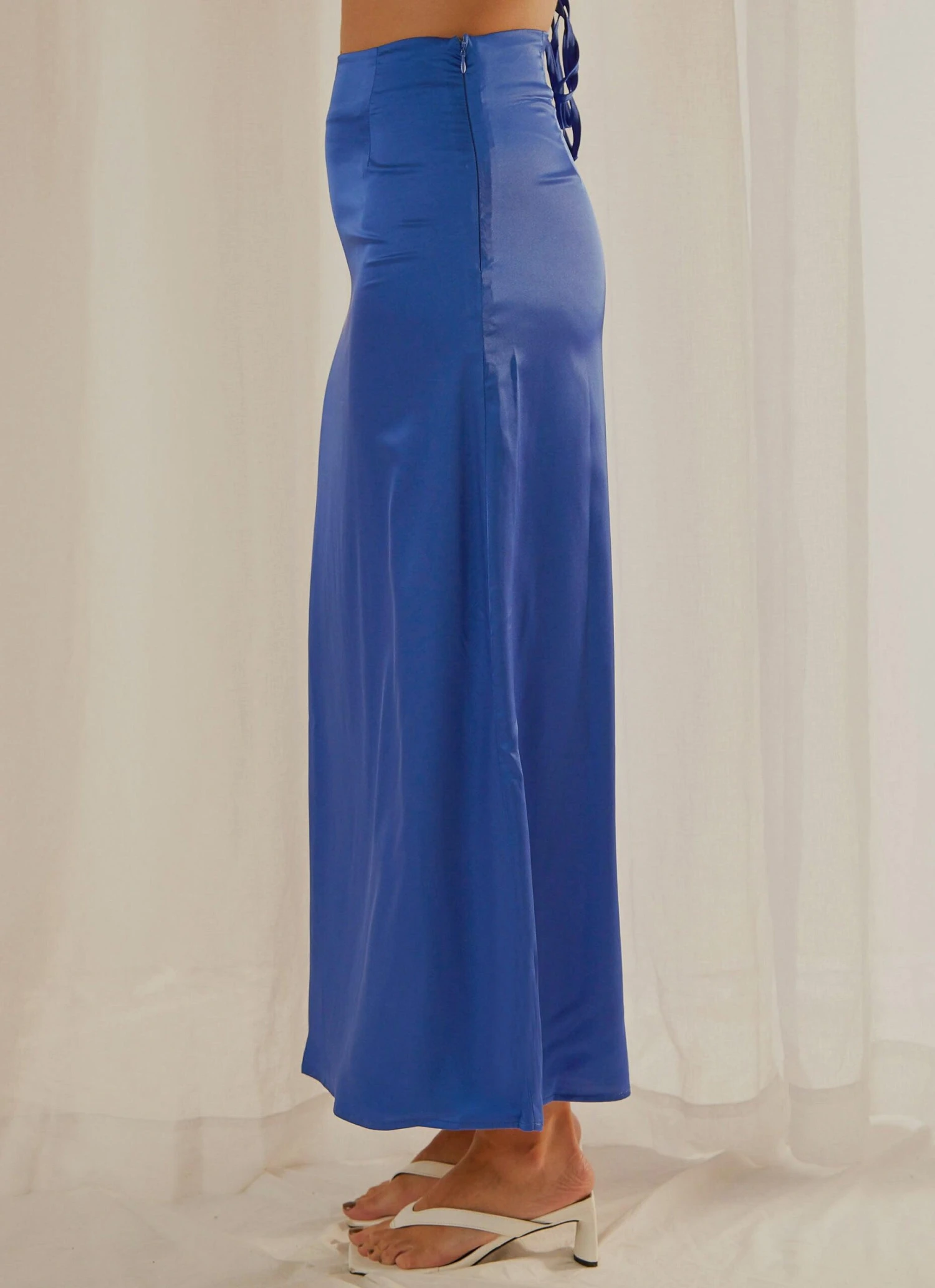 Follow The Sun Maxi Skirt - Cobalt Blue 4 Follow The Sun Maxi Skirt - Cobalt Blue - Image 4