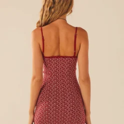 Emelia Knit Mini Dress - Ruby -Stylo Craze Sales Store 4590f077f1cc48208af95f8a46ce001e scaled