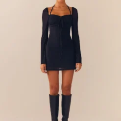 Make A Move Mesh Mini Dress - Black 9 Make A Move Mesh Mini Dress - Black -Stylo Craze Sales Store 470af88ca88345e9afc354d5368794cb scaled