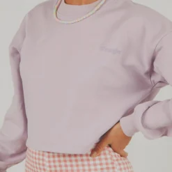 Wrangler Darling Crop Sweat - Misty Lilac 7 Wrangler Darling Crop Sweat - Misty Lilac -Stylo Craze Sales Store 48fb1af3fa0445d285f2a9ef1212c687 scaled