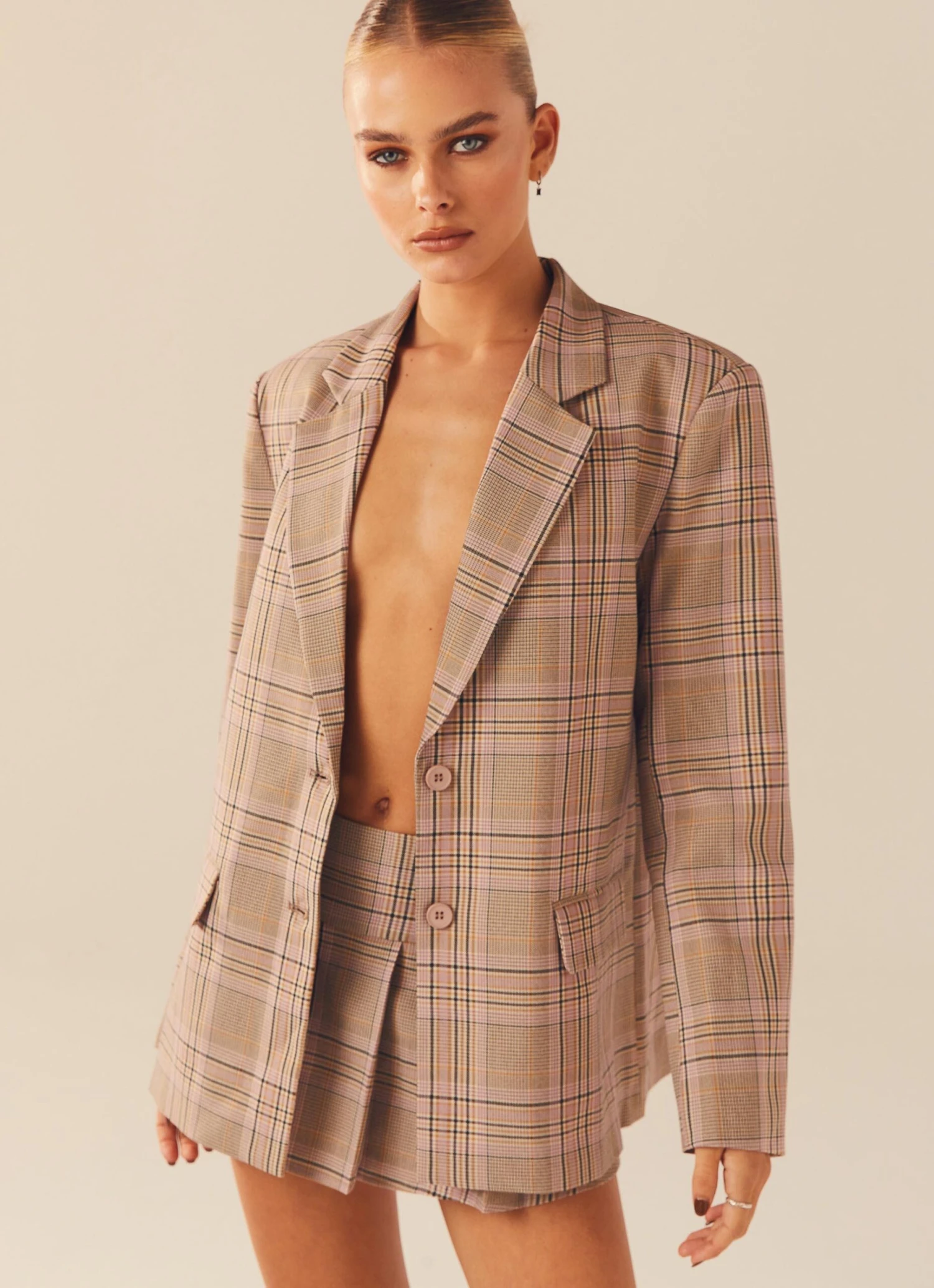 Maggie Blazer - Rose Beige 4 Maggie Blazer - Rose Beige - Image 4