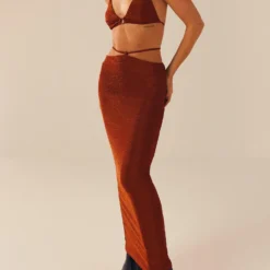 Out Of Service Lurex Maxi Skirt - Spiced Lurex 10 Out Of Service Lurex Maxi Skirt - Spiced Lurex -Stylo Craze Sales Store 4c044bcd242a42c5b7b78f4cdcca54d2