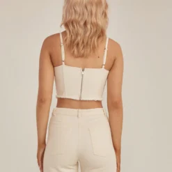 Sundown Vibes Drill Bustier - Ivory -Stylo Craze Sales Store 4d6f50f0fd5b4faca510db4cf698bfa8 scaled