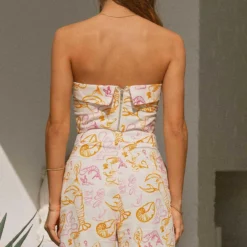 Sardinia Linen Bustier Top - Oceanus 10 Sardinia Linen Bustier Top - Oceanus -Stylo Craze Sales Store 4f3d2f9b94c14e158318589b19006c1c