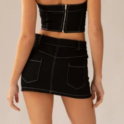 You Know The Drill Mini Skirt - Pitch 10 You Know The Drill Mini Skirt - Pitch -Stylo Craze Sales Store 5116157c41c443a69299d750d3f596ae