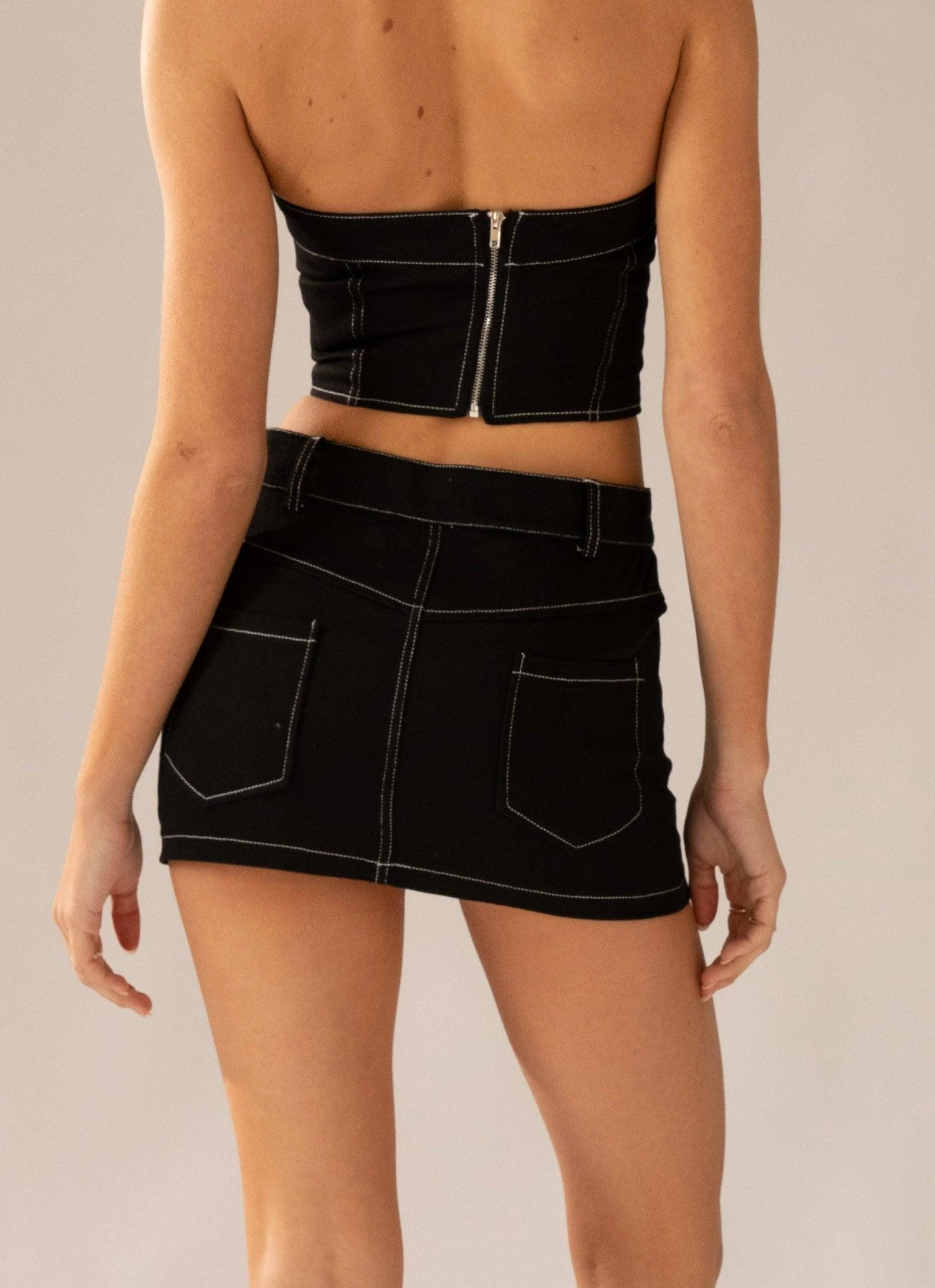 You Know The Drill Mini Skirt - Pitch 5 You Know The Drill Mini Skirt - Pitch - Image 5