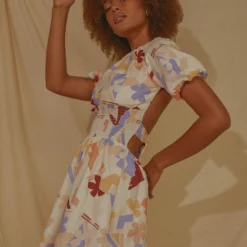 Lani Linen Mini Dress - Abstract Resort -Stylo Craze Sales Store 52762db5b8f84c75859de1d40502c479 scaled
