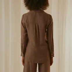 Gia Cupro Shirt - Ash -Stylo Craze Sales Store 52ae9a2c95b444c59c028fb5e35f2a8c scaled