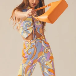 Paradising Mesh Top - Retro Swirl -Stylo Craze Sales Store 55c1680a4e004cd584432ecaddcca4d5