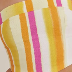 Refreshments Bustier Top - Sunset Stripe -Stylo Craze Sales Store 5e007b3cd62b488598cdaa62b3878015