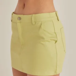 Feel The Sun Drill Mini Skirt - Sage -Stylo Craze Sales Store 607478a5364042819c1c2b1a00fb0446 scaled