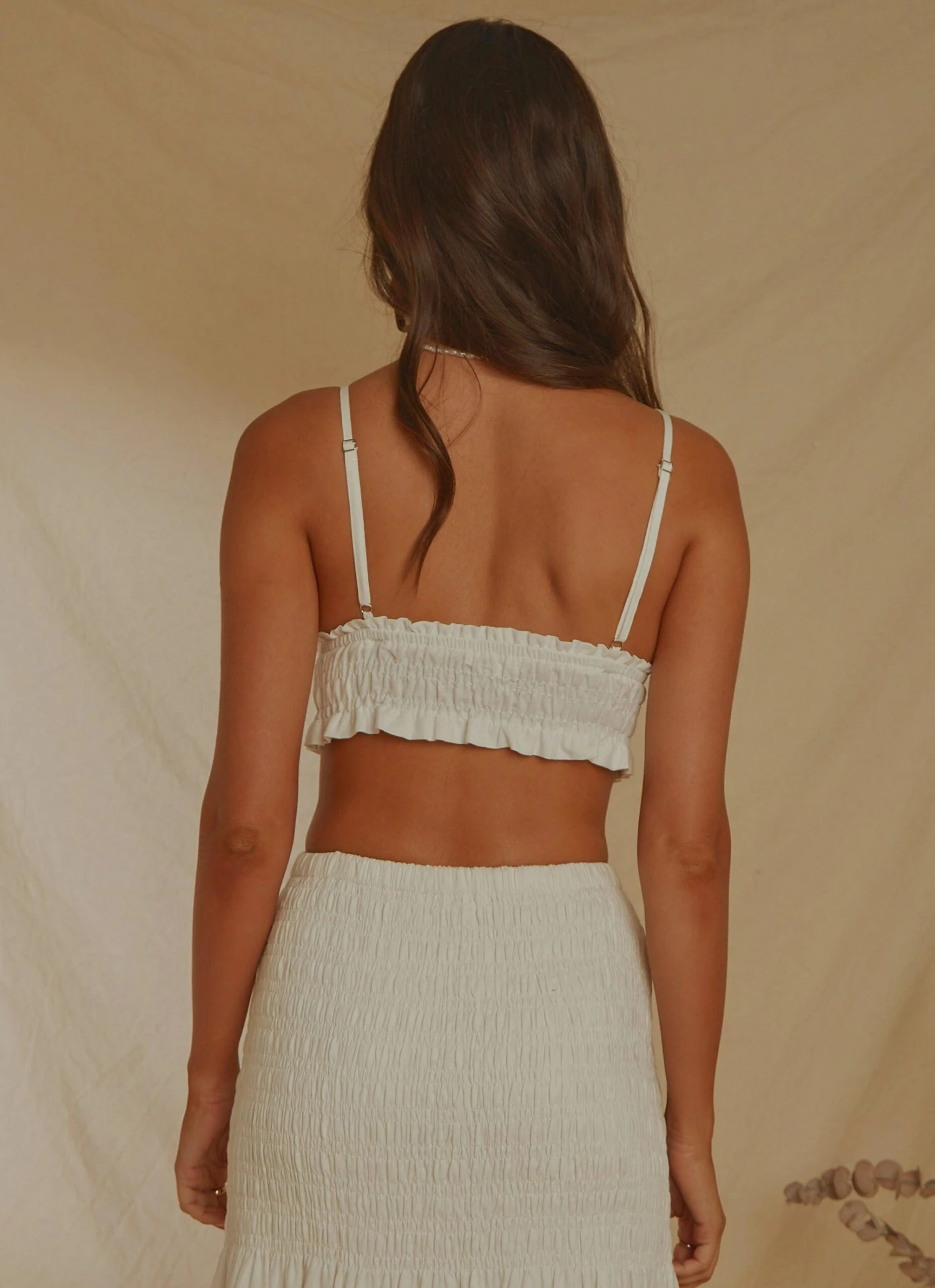 Spring Melodies Top - White 2 Spring Melodies Top - White - Image 2