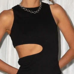 From Us Organic Cotton Rib Tank - Black -Stylo Craze Sales Store 6400d69dd54c4ed68aae6ed32831cb33