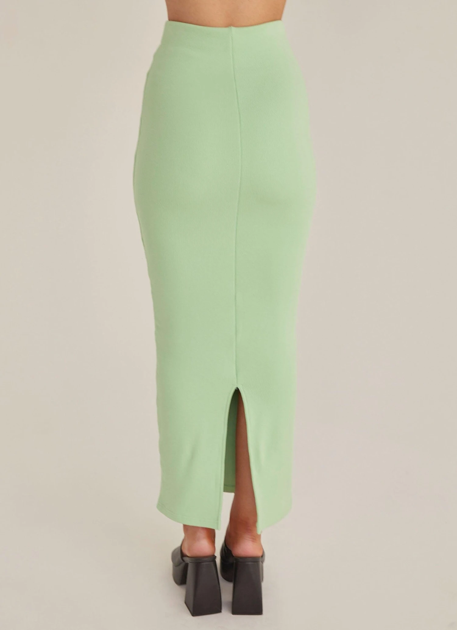 Mementos Maxi Skirt - Sage 6 Mementos Maxi Skirt - Sage - Image 6