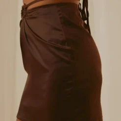 Regeneration Mini Skirt - Chocolate -Stylo Craze Sales Store 6aa8c748194845459a78adb39c6f887f scaled