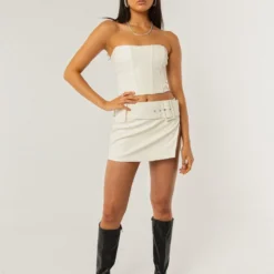 Divine Energy Bustier - Ivory Snakeskin -Stylo Craze Sales Store 748198fd55a3465d9cab797ec54f65dc