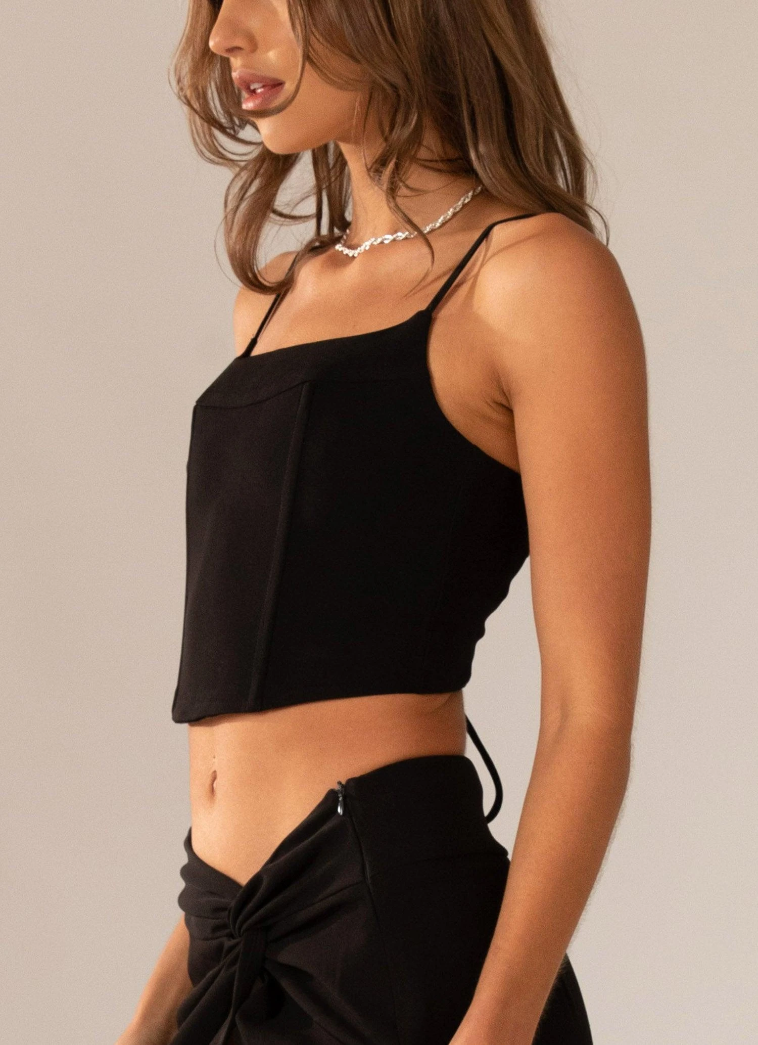 Dusk To Dawn Bustier Top - Onyx 4 Dusk To Dawn Bustier Top - Onyx - Image 4