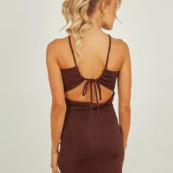 Golden Girl Mini Dress - Choc Brown 9 Golden Girl Mini Dress - Choc Brown -Stylo Craze Sales Store 81d3352b23b74a1bbf8a4f5717fece5e scaled