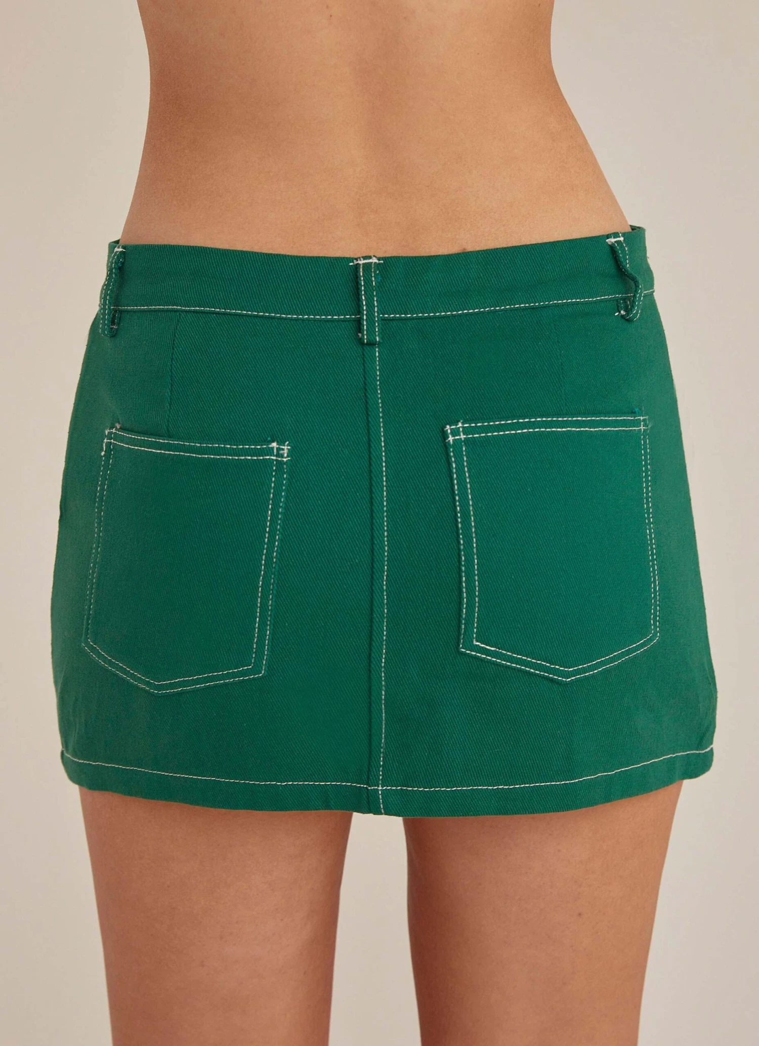 Explore Drill Skirt - Military Green 5 Explore Drill Skirt - Military Green - Image 5