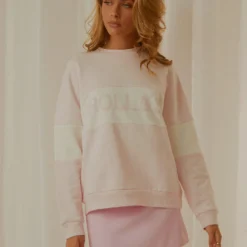 Split Logo Sweater - Pink 7 Split Logo Sweater - Pink -Stylo Craze Sales Store 86f84805715e4762b6a63689fd5ded25 scaled
