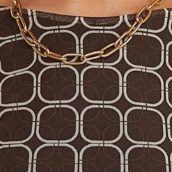 Backstage With You Mini Dress - Chocolate Geo -Stylo Craze Sales Store 87366825b2a245e2abb78b4f32e77ba4