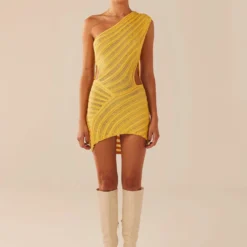 Percilla Ladder Knit Mini Dress - Yellow -Stylo Craze Sales Store 8abdda48ad104e789f6af2a3bae95c87 scaled