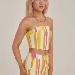 Refreshments Bustier Top - Sunset Stripe -Stylo Craze Sales Store 8e3710099f11439985469acc659dc753 scaled