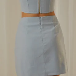 Rooftop Drinks Mini Skirt - Sky Blue -Stylo Craze Sales Store 9012cf9c2da549a69f5610b052b1932f scaled