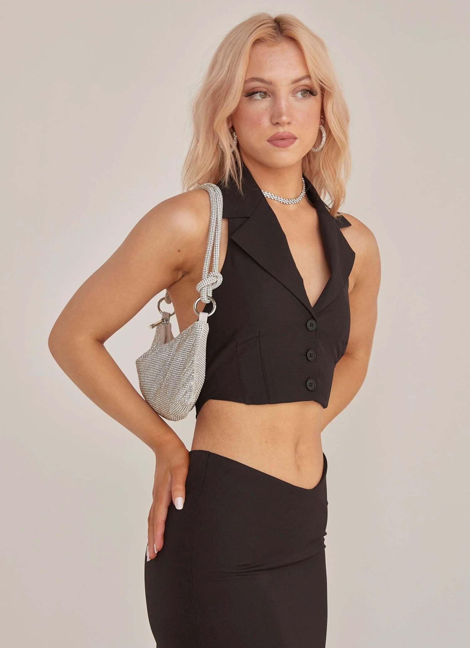 Sound Check Vest Top - Noir 4 Sound Check Vest Top - Noir - Image 4